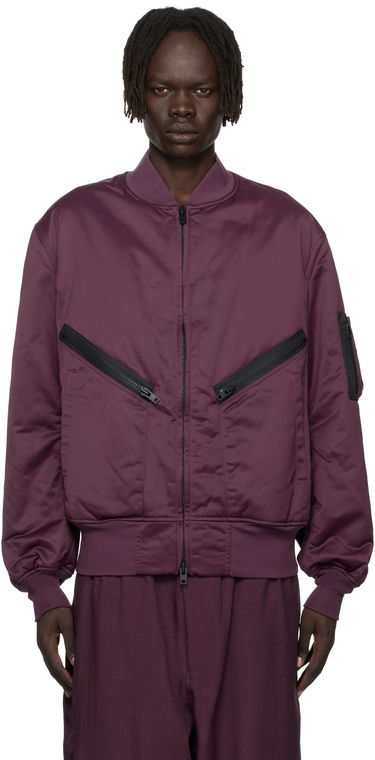 Bomber-takki Y-3 Y-3 Insulated Bomber Jacket Burgundia | KA2397, 0