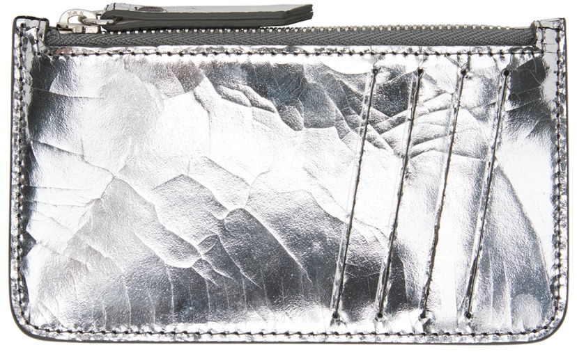 Lompakko Maison Margiela Mirror Card Holder Harmaa | SA1VX0015 P5016