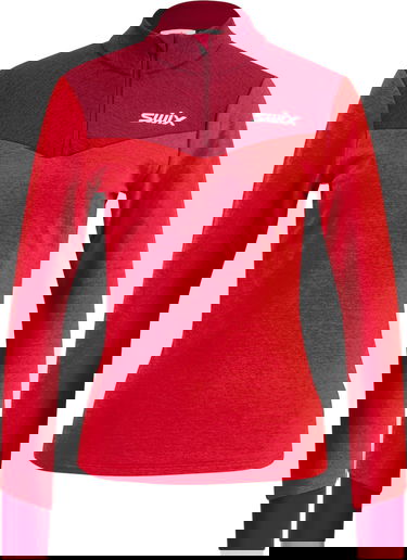 Villapaita SWIX Swix Dynamic Midlayer Half Zip Pullover Punainen | 10084-23-99951, 3