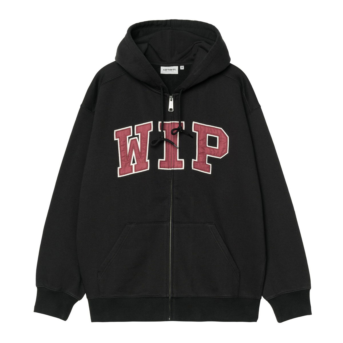 Huppari Carhartt WIP Carhartt WIP Hooded Sweat Jacket Musta | I034691_4, 0