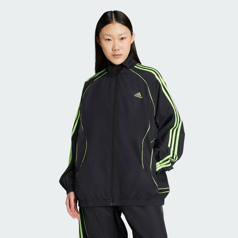 Tuulitakki adidas Performance Teamgeist Adicolor Woven Track Top Musta | JY2585