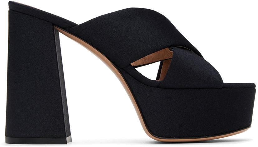 Asusteet Gianvito Rossi Gianvito Rossi Sheridan Platform Sandals Musta | G17770.70RIC.LYC