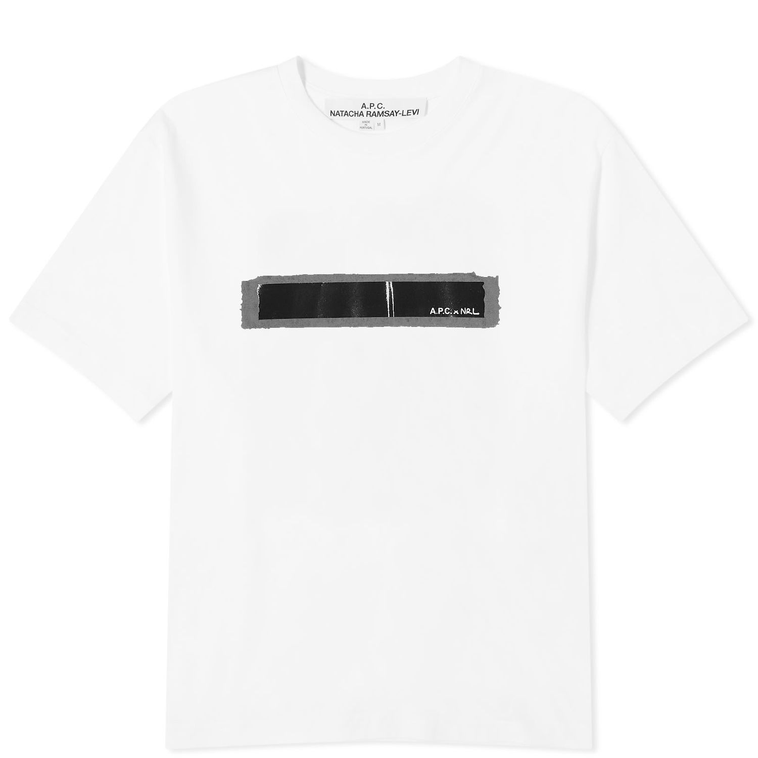 T-paita A.P.C. Ramsay Levi Jean White T-Shirt Valkoinen | COGYK-H26372-AAB, 0