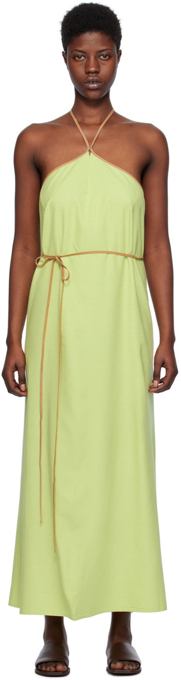 Mekko Baserange Baserange Ligo Maxi Dress Vihreä | DRLI-WS-SP24