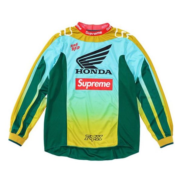 Jersey Supreme Honda Fox Racing Moto Jersey Monivärinen | SUP-FW19-598
