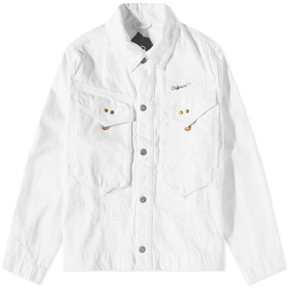 Takki Objects IV Life Denim Jacket Valkoinen | OBJ-001-201-03-0422, 0