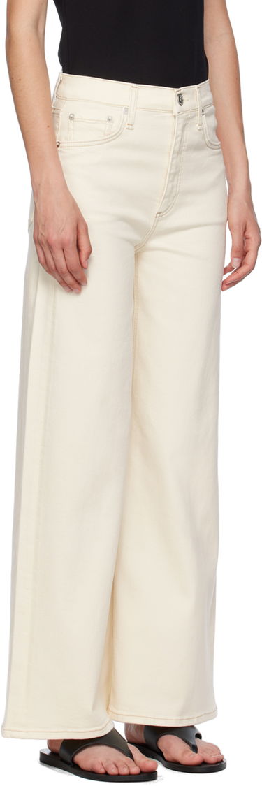 Jeans rag & bone Sofie Ankle Wide-Leg Jeans Valkoinen | WDD24P2993BREC, 1