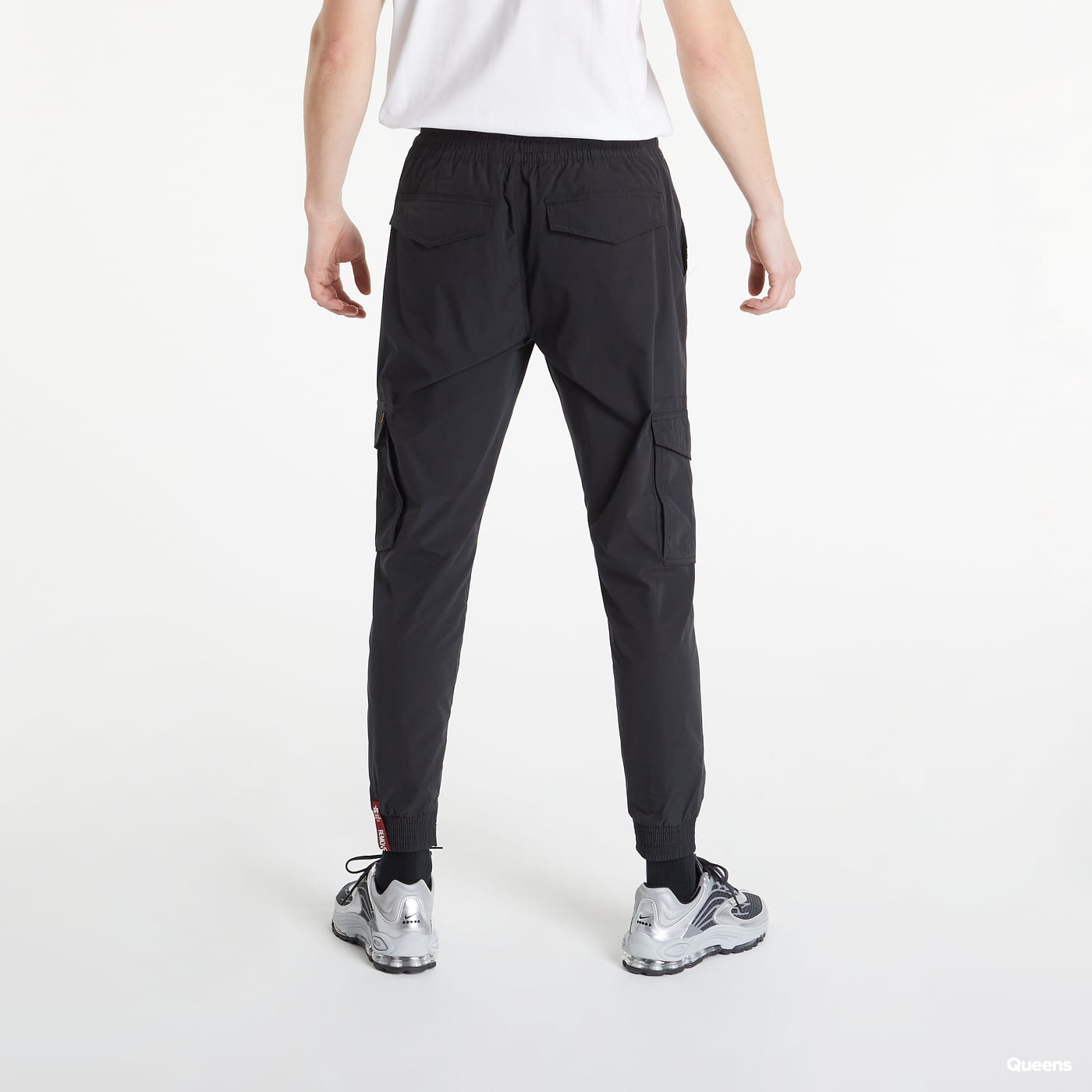 Verryttelyhousut Alpha Industries Cargo Pants Nylon Cargo Jogger Musta | 106200-03, 1