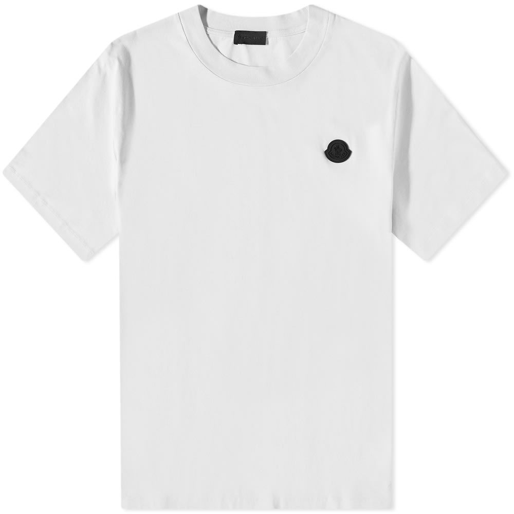 T-paita Moncler Rubber Patch Logo Tee Valkoinen | 8C000-07-829H8-91R, 0