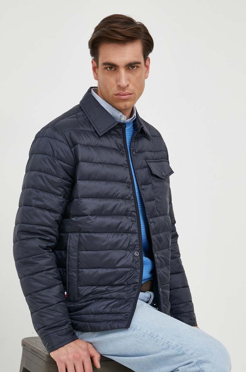 Puffer takki Tommy Hilfiger Puffer Jacket Tummansininen | MW0MW32351, 0