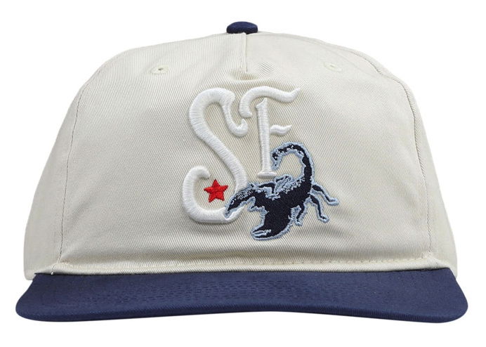 Korkki Jordan Solefly Unstructured Cap Midnight Navy/Fossil Beige | FQ7744-203