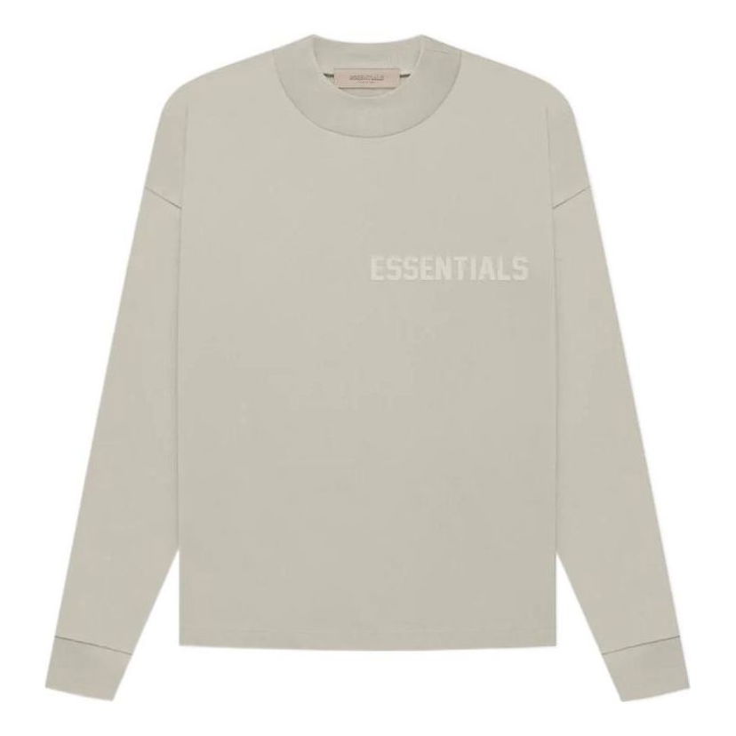 T-paita Fear of God Fear of God Essentials Long Sleeve T-Shirt Harmaa | FOG-FW22-848