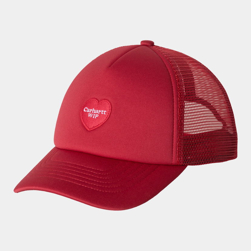 Korkki Carhartt WIP Carhartt WIP Heart Patch Trucker Cap Punainen | I035250_3