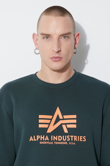 Villapaita Alpha Industries Alpha Industries Basic Sweater Vihreä | 178302.353, 4