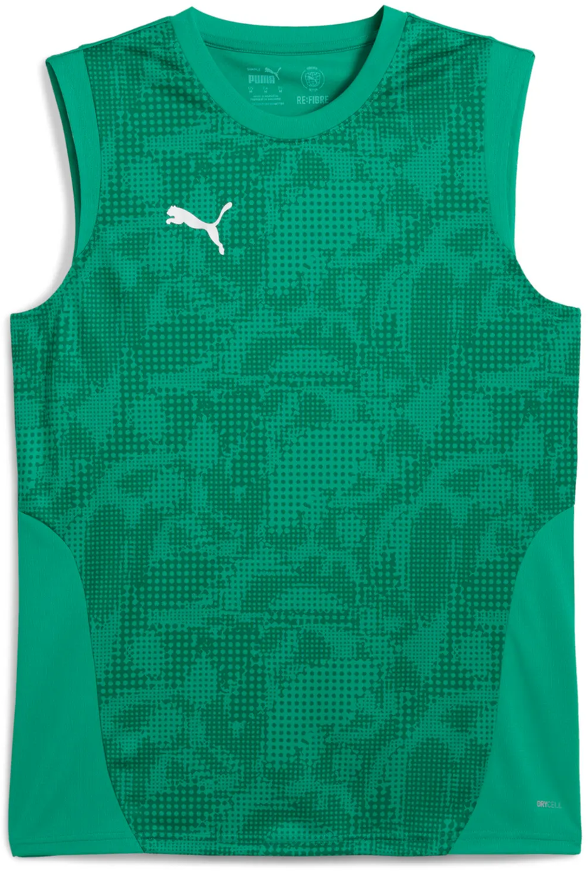 Tankkitoppi Puma Puma teamCUP Training Sleeveless Jersey Vihreä | 659168-05