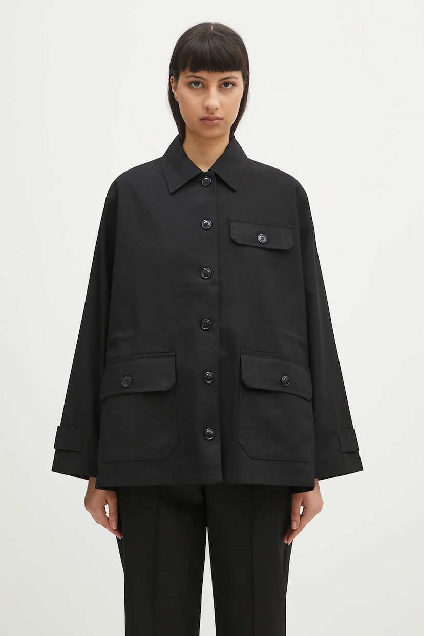 Takki Samsoe Samsoe Samsøe Samsøe Salix Jacket Musta | F24100069