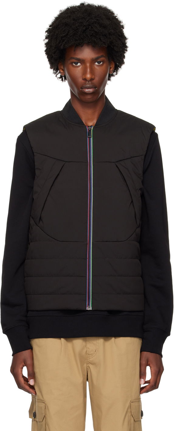 Liivi Paul Smith PS Paul Smith Paneled Vest Musta | M2R-036Z-N21409-79