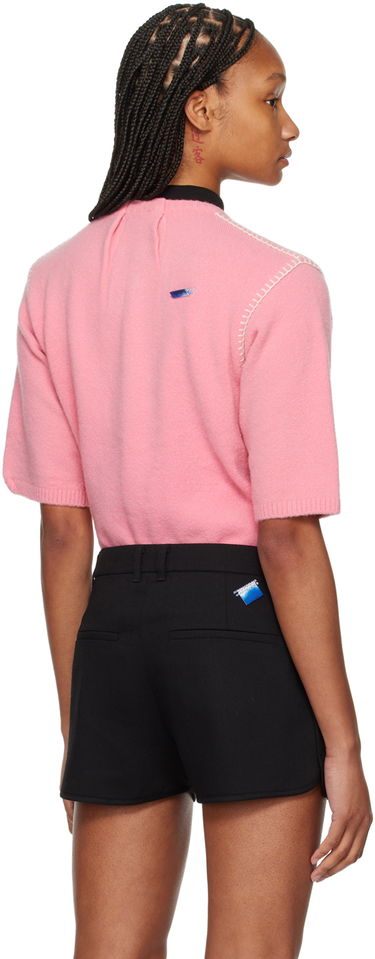 Villapaita ADER ERROR Logo Flag Cardigan Vaaleanpunainen | BN01SSKT0702PK, 2