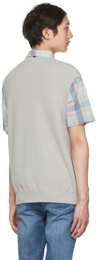 Villapaita rag & bone Winslow Knit Vest Harmaa | MBS22P012LL12, 2