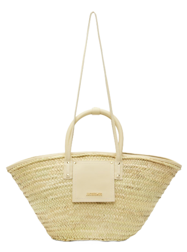 Kangaskassi Jacquemus 'Le Panier Soli' Tote Bag Beige | 23E223BA045-3060