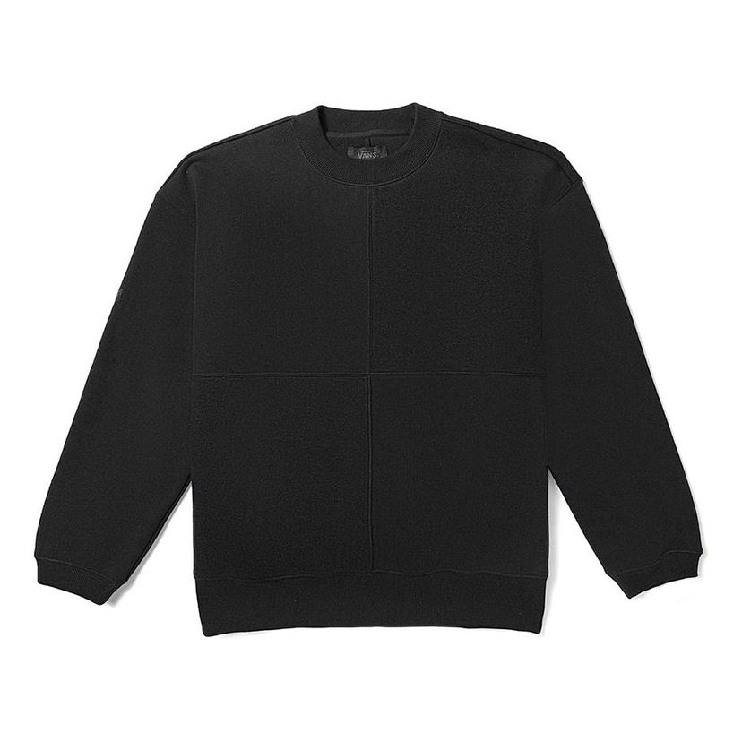 Villapaita Vans Panel Crewneck Sweatshirt Musta | VN000F2MBLK
