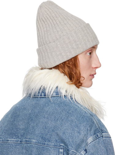 Pipo Alexander Wang Alexander Wang Ribbed Beanie Harmaa | 1KC1259091, 2