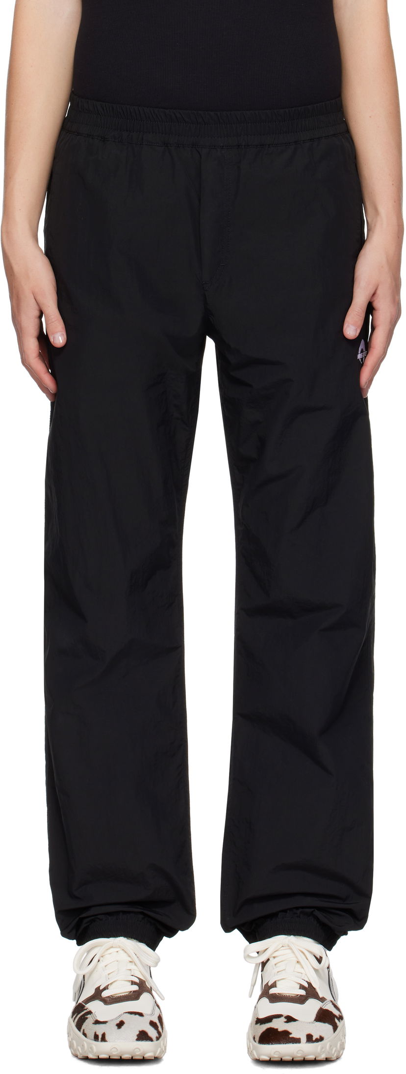 Verryttelyhousut Marine Serre Sport Nylon Track Pants Musta | UPA050A CWOV0041