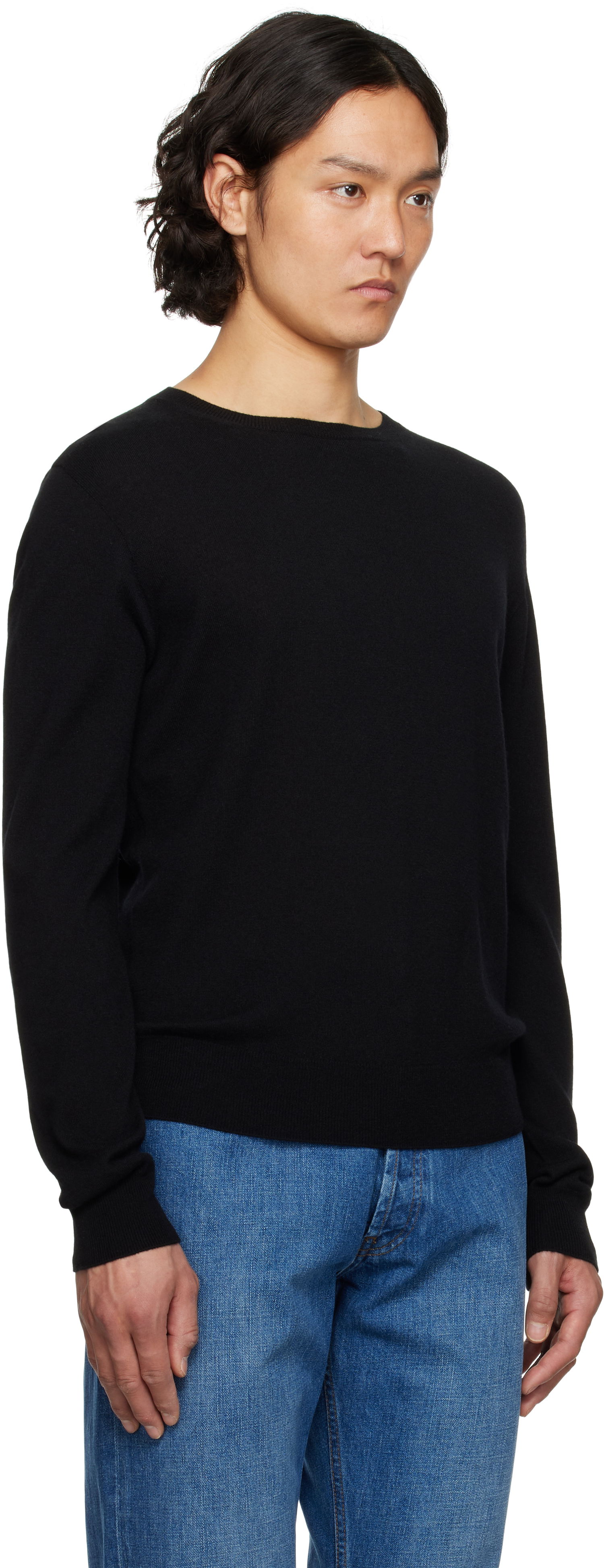 Villapaita The Row The Row Rowley Sweater Musta | 920-Y751, 1