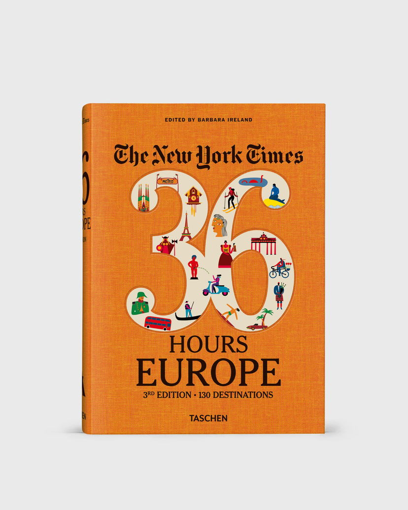Kirja ja lehti TASCHEN Books The New York Times 36 Hours. Europe 3rd Edition Oranssi | 9783836573382