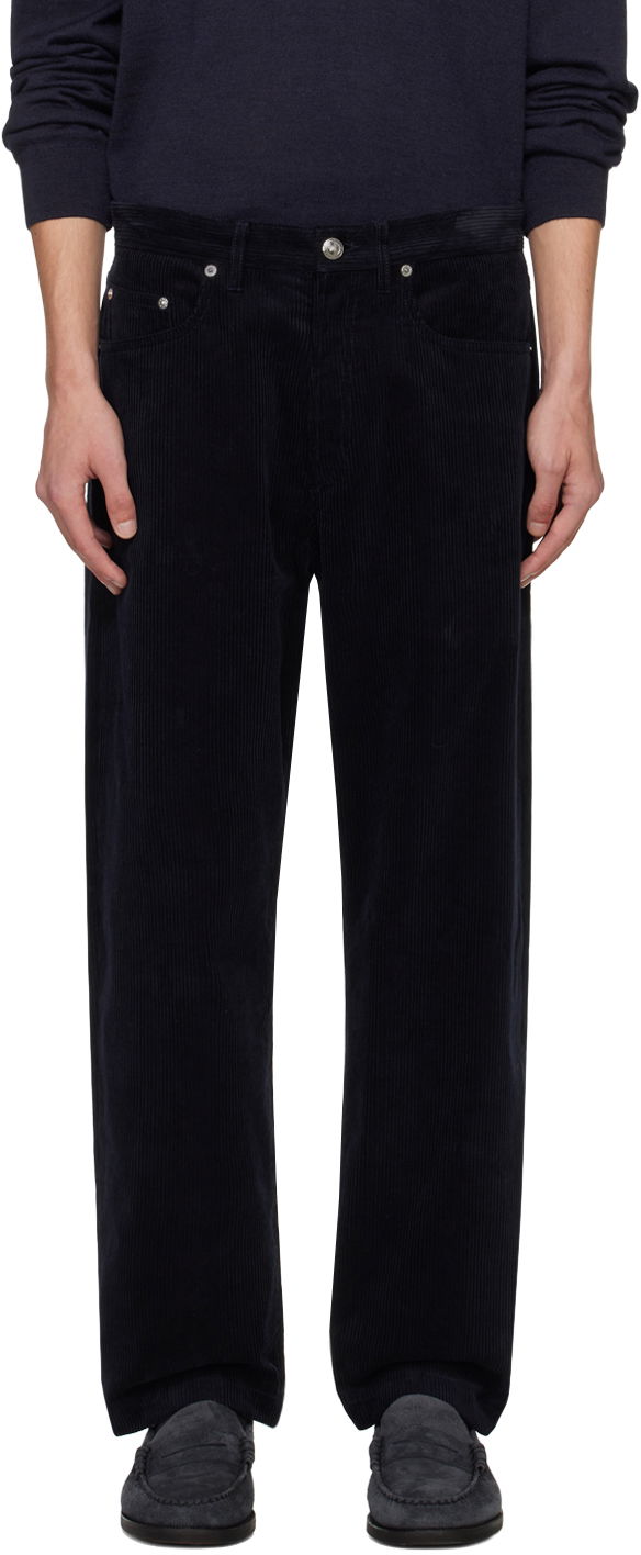 Jeans A.P.C. Navy Achille Jeans Musta | COHBB-H09212, 0