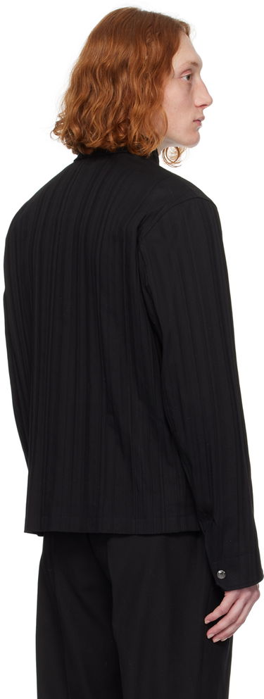 Takki Paul Smith Paul Smith Embossed Zip-Up Jacket Musta | M1R-705Y-M02221-79, 2
