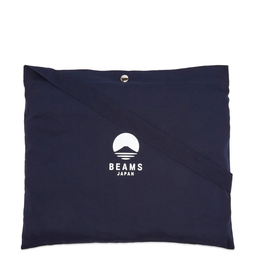 Kangaskassi BEAMS BEAMS JAPAN Shoulder Bag Tummansininen | 5661-0025-271-79