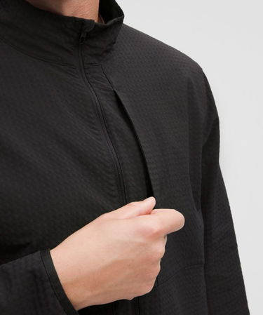 Takki lululemon Textured Grid Full-Zip Jacket Musta | prod20005799, 5