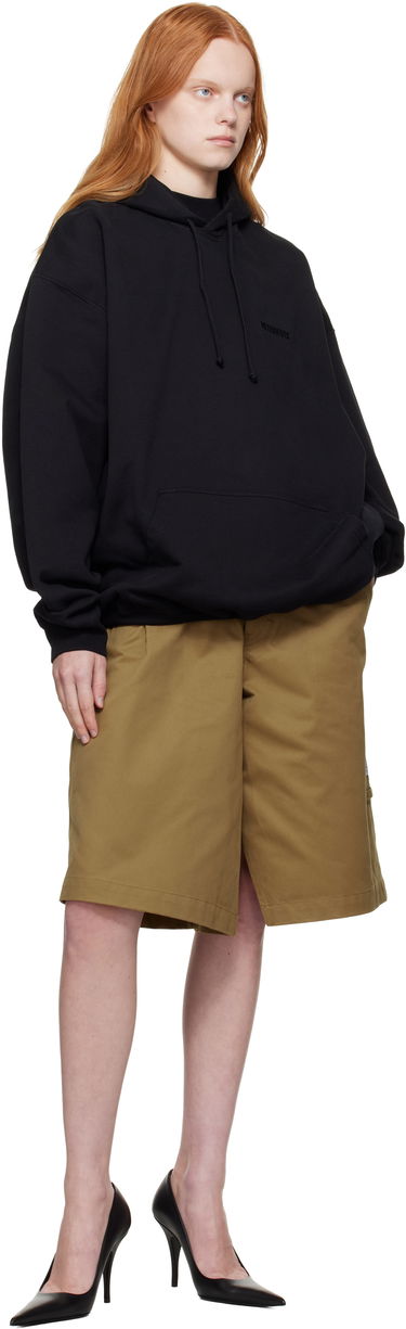 Huppari VETEMENTS Vetements Logo Oversized Hoodie Musta | UH76HD100B, 3