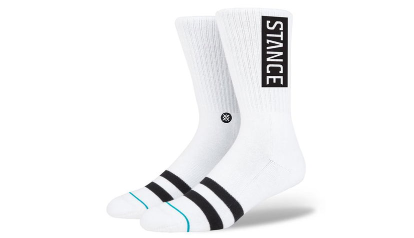 Sukat Stance Og Socks Valkoinen | M556D17OGG-WHT