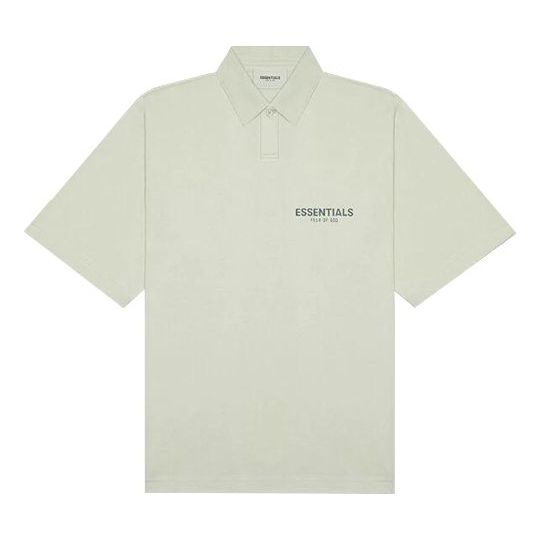 Poolopaita Fear of God Essentials Polo Shirt Vihreä | FOG-FW20-307