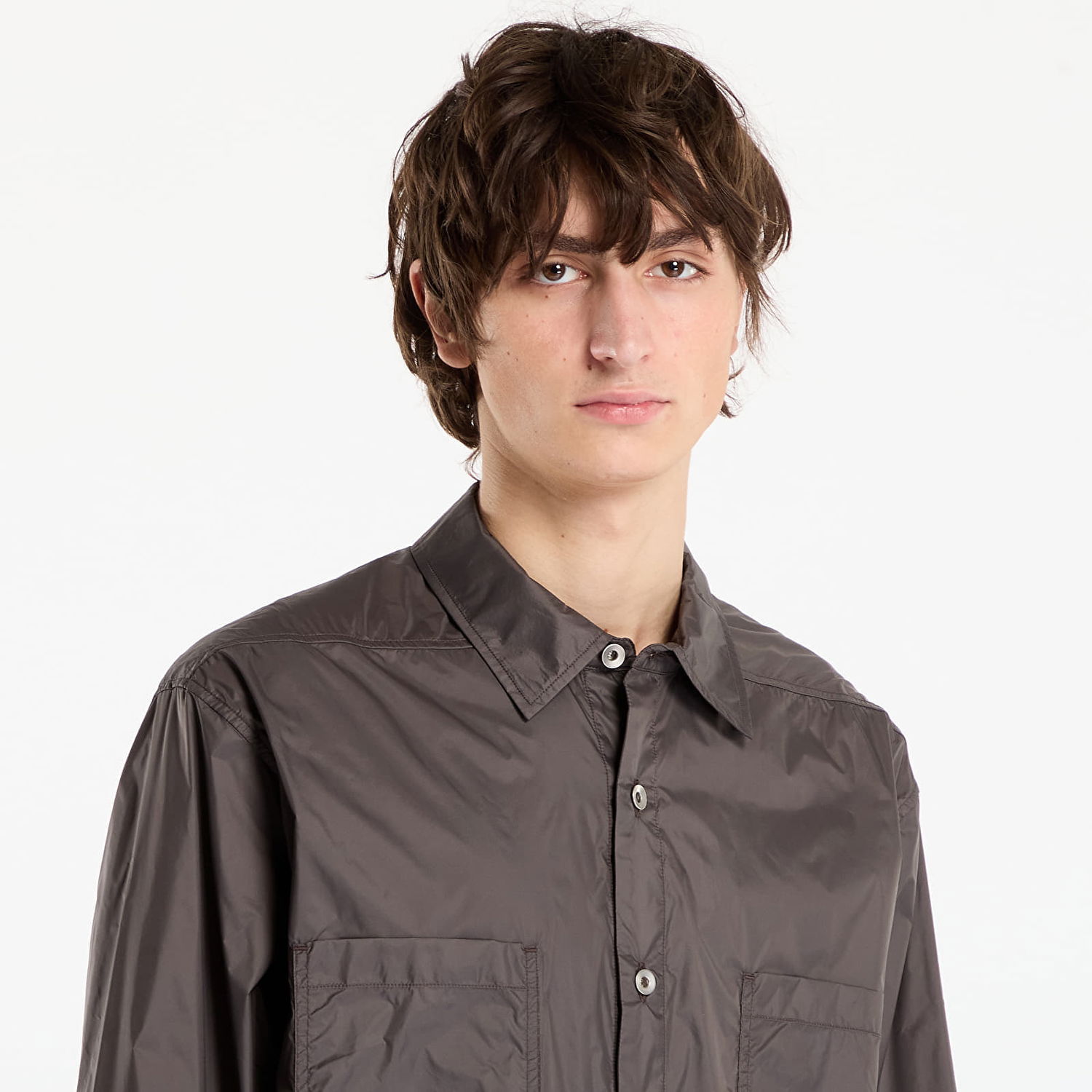 Paita Rick Owens Rick Owens DRKSHDW Jumbo Outershirt Harmaa | DU02E7299 NP 94, 1