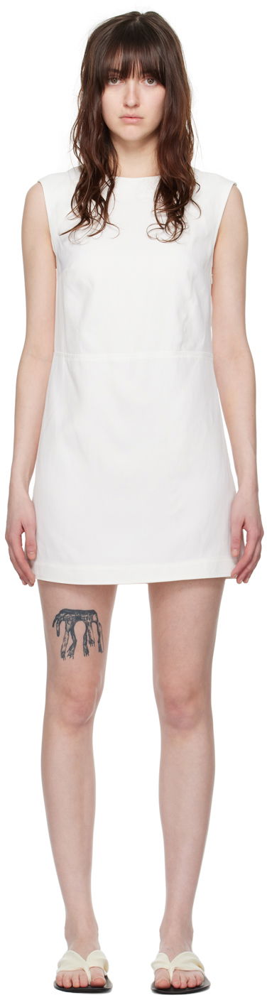 Mekko Loulou de Saison Loulou de Saison Hoya Minidress Valkoinen | HOYA
