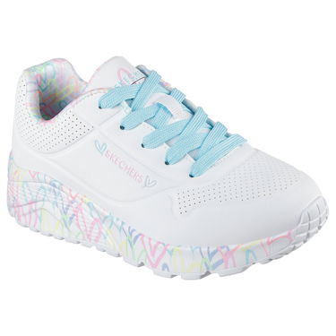 Tennarit ja kengät Skechers Uno Lite Valkoinen | 314976L-WPTQ, 0