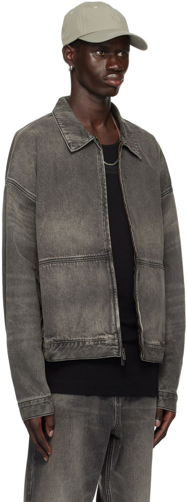 Takki Fear of God Essentials Denim Trucker Jacket Harmaa | 202BT244270F, 1
