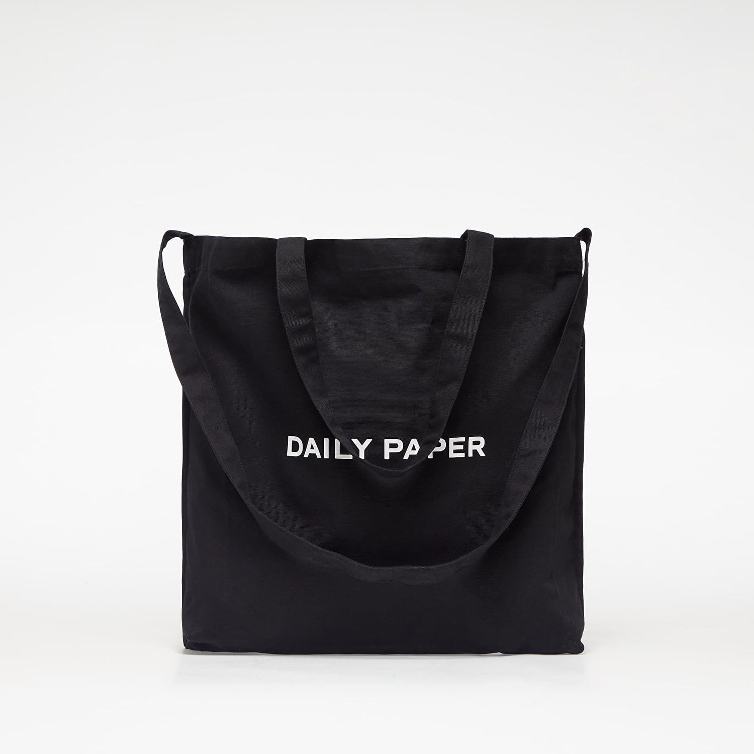 Kangaskassi DAILY PAPER Logo Tote Bag Musta | 2123078, 1