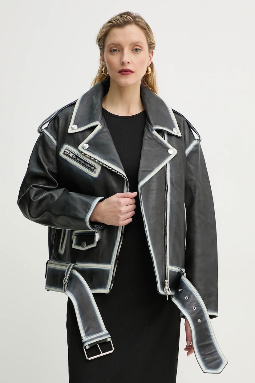 Takki STAND STUDIO Stand Studio Irene Leather Jacket Musta | 62272.7030