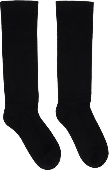 Sukat Rick Owens DRKSHDW Concordians Pentagram Knee High Socks Musta | DA02E7468 SOCKC, 0