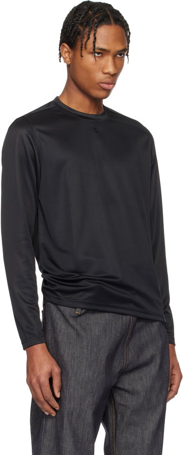 T-paita Courrèges Courrèges Football Jersey T-Shirt Musta | 125JTS022JS0195, 1