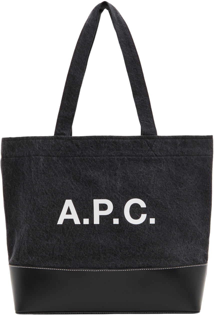 Kangaskassi A.P.C. Axel Tote Bag Musta | COGZE-M61917, 0