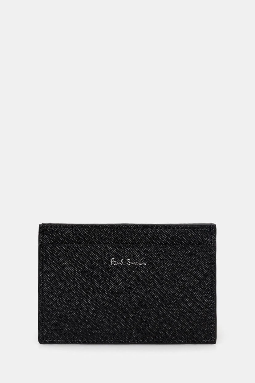 Lompakko Paul Smith Leather Card Case Musta | M1A.4768.TGLECO