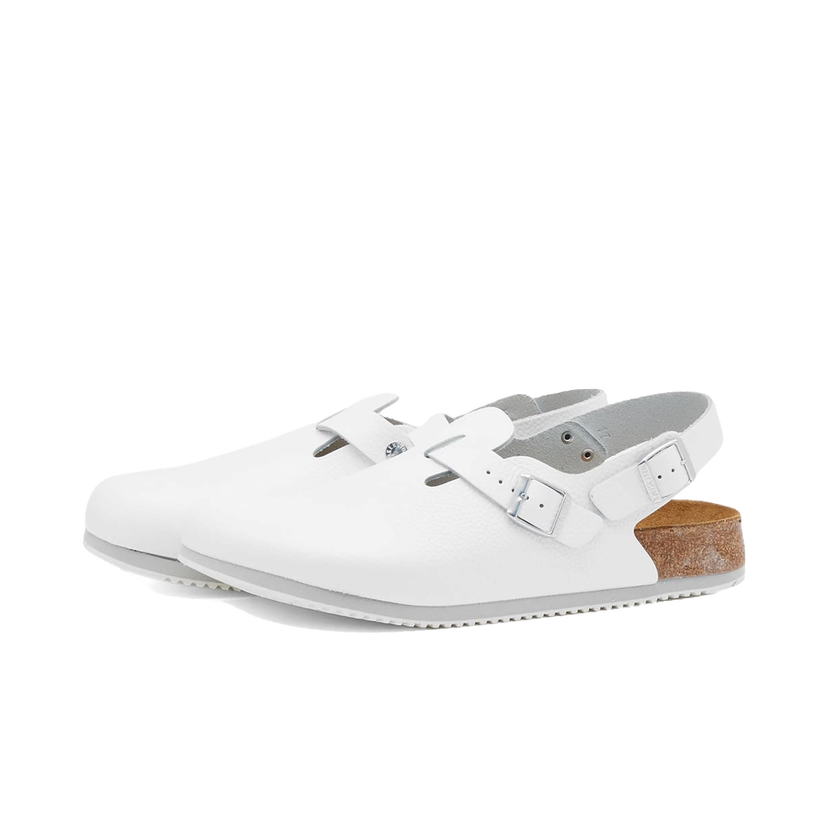 Tennarit ja kengät Birkenstock Tokio SL White Leather Valkoinen | 61134