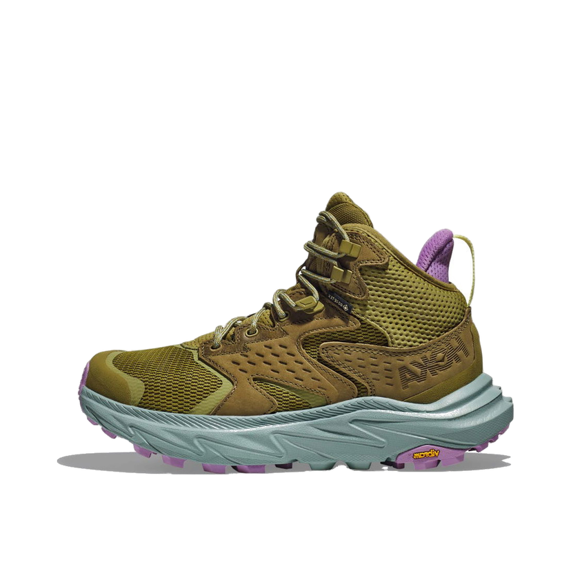 Tennarit ja kengät Hoka One One Anacapa 2 Mid Gore Tex Green Moss Agave (Women's) Keltainen | 1142831-GMAG