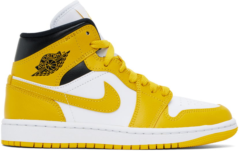 Tennarit ja kengät Jordan Air Jordan 1 Mid Keltainen | BQ6472-170