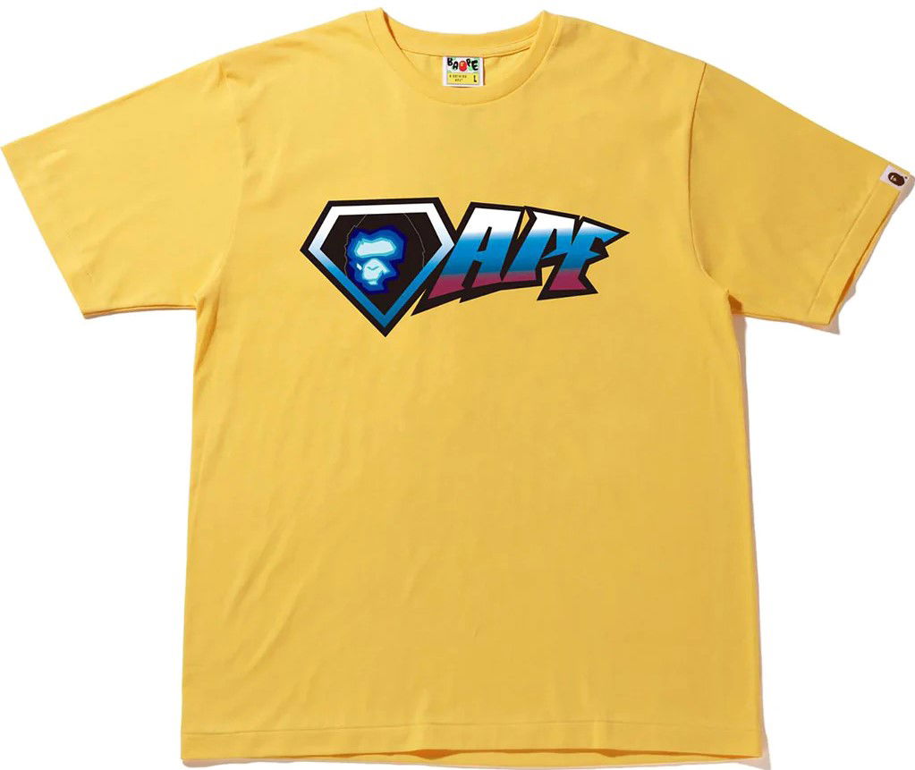 T-paita BAPE Archive Graphic #9 Tee Keltainen | 001TEI201021F-YEL, 0